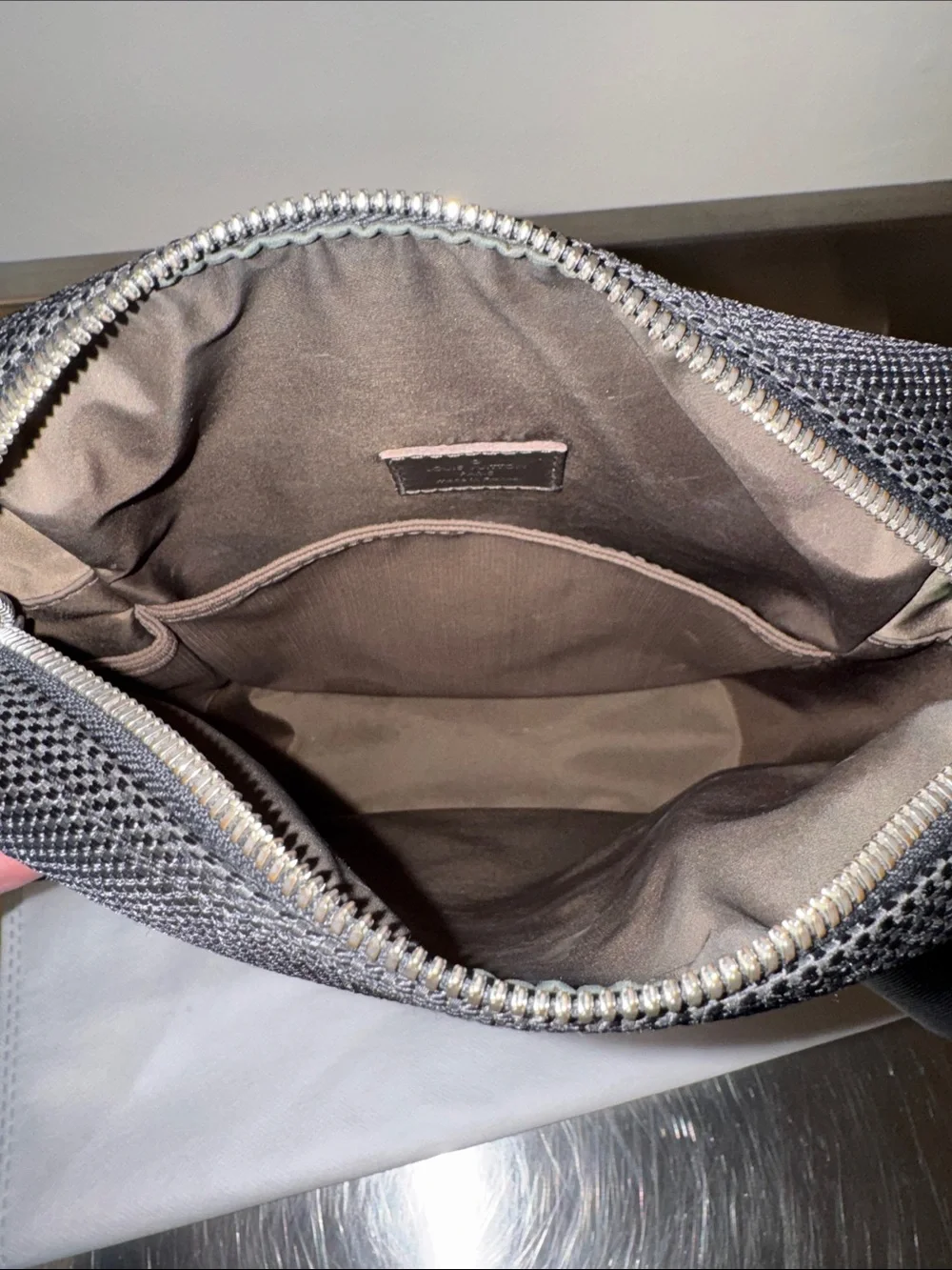 Louis Vuitton Damier Geant Citadan NM Shoulder Bag Black